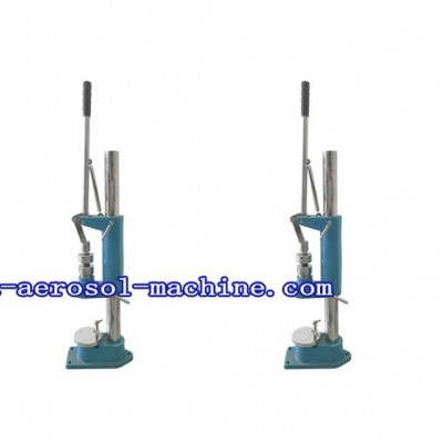 manual aerosol capping machine